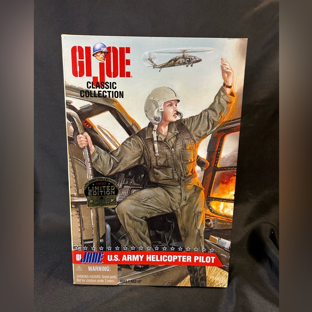 Vintage GI Joe, JANE US Army HELICOPTER PILOT 1997 Limited Edition